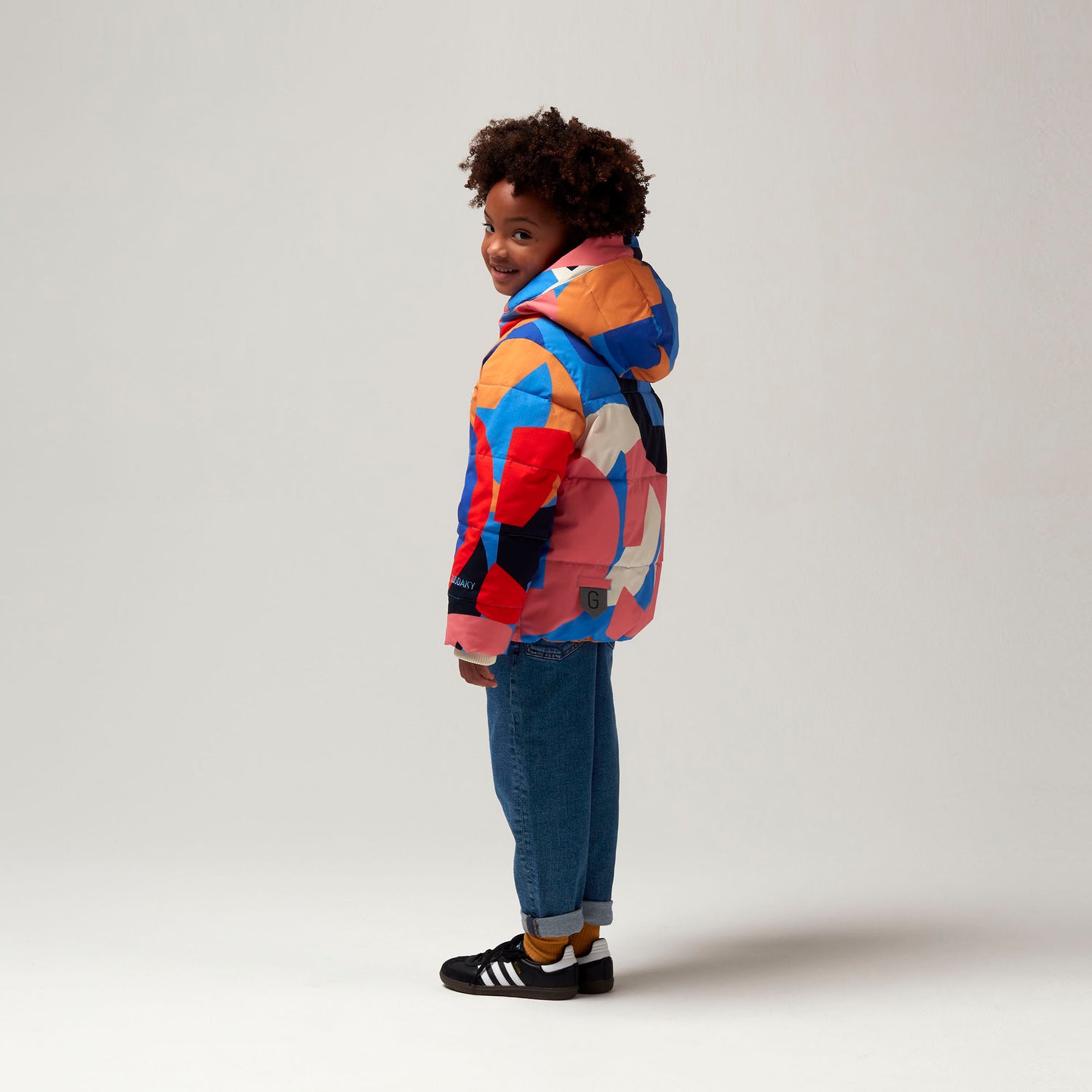 DRAGON EYE | marina blue multi print