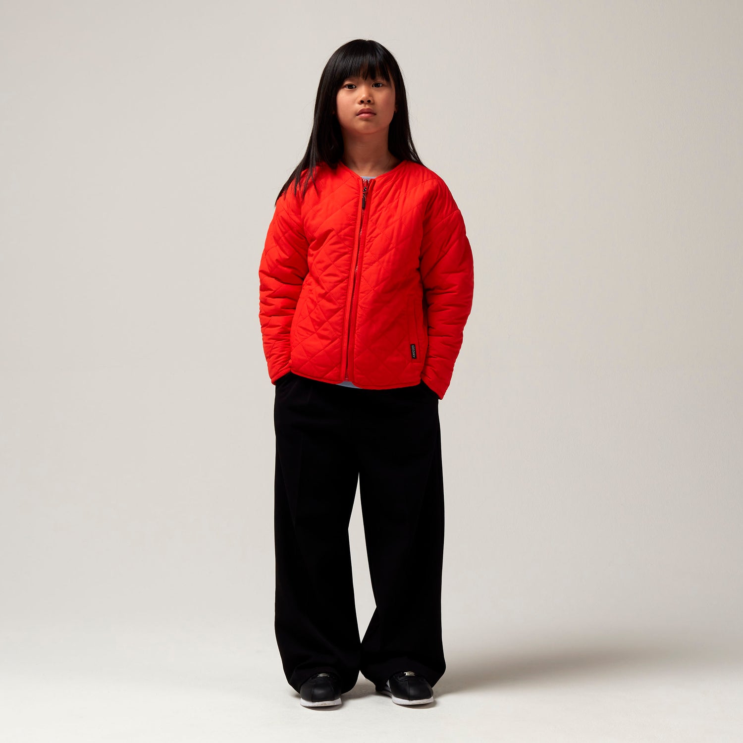 SLEEPING LION | poppin red/ printed teddy