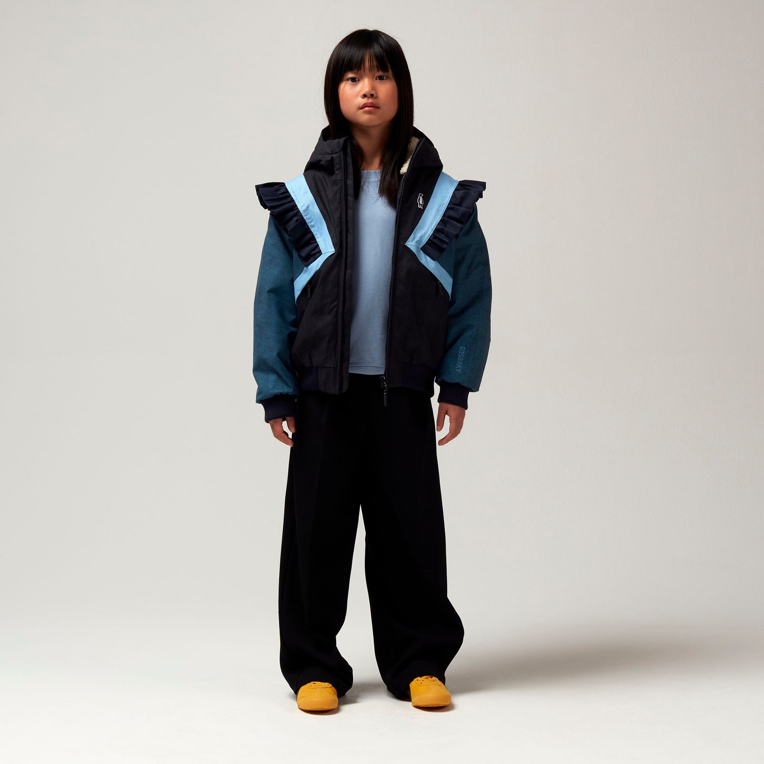 SMILING DOVE | denim multi