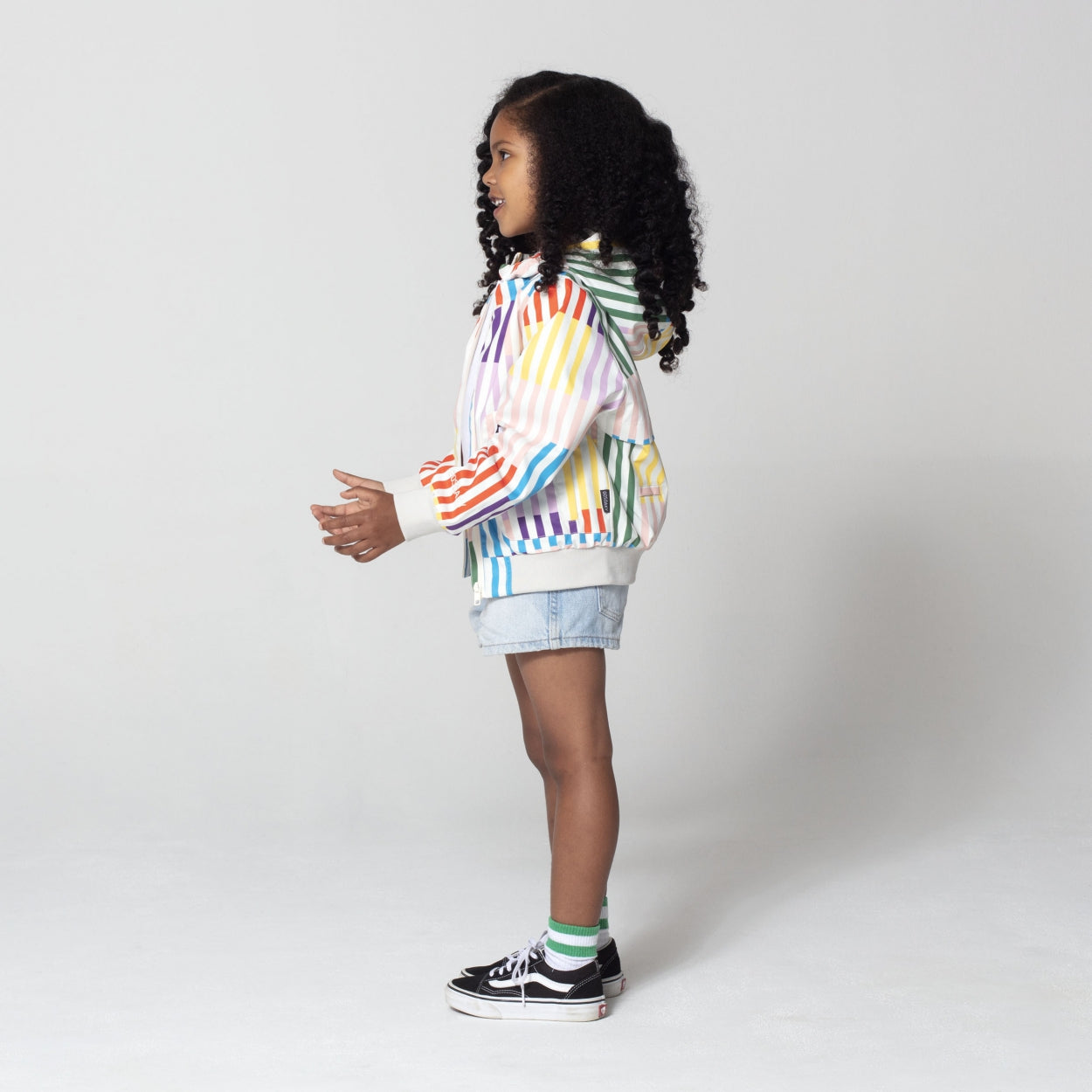 BLUE BIRD | coloured stripes