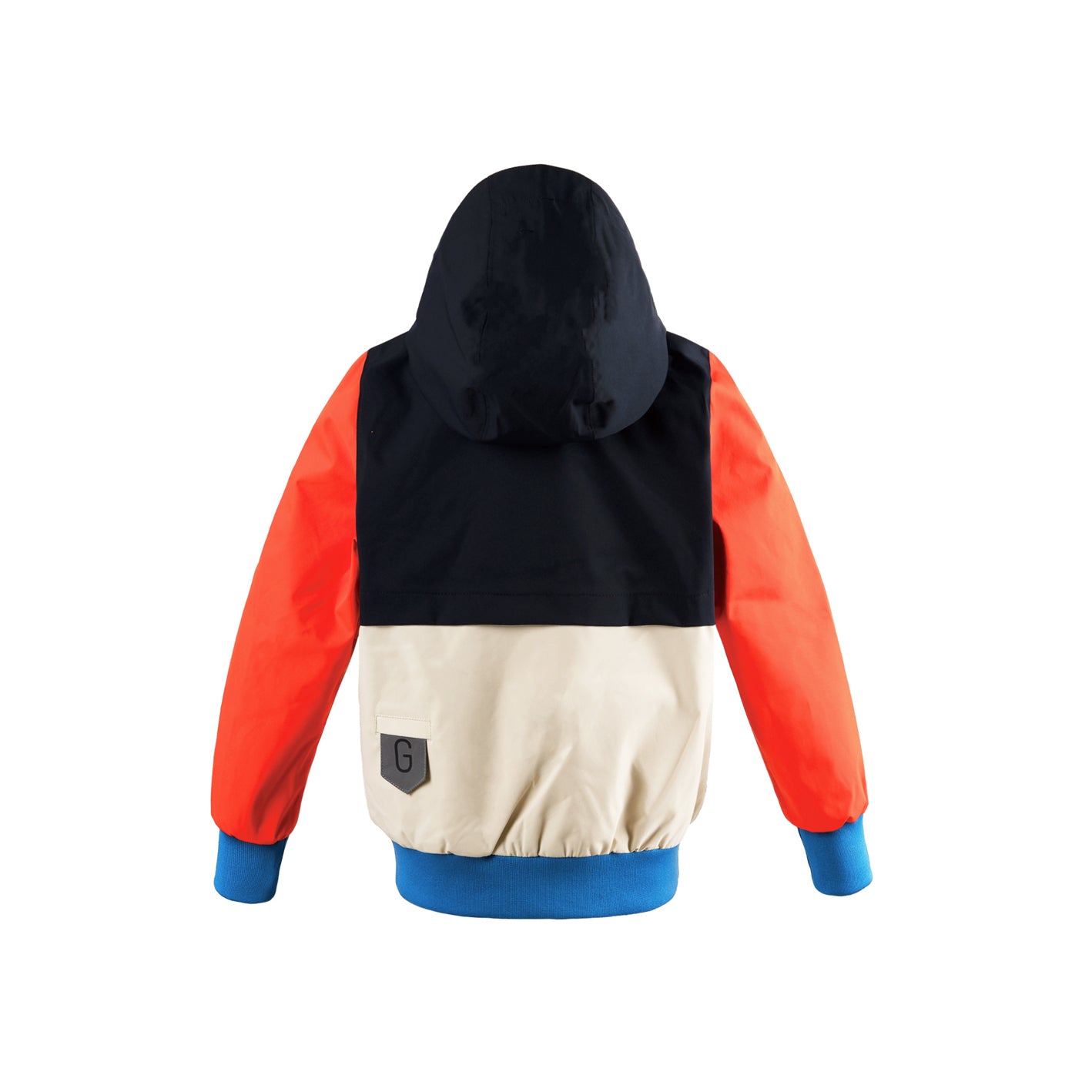 Kid wearing GOSOAKY BLUE BIRD Waterproof Jacket color multi colour - from Outerwear collection of Spring / Summer 2026