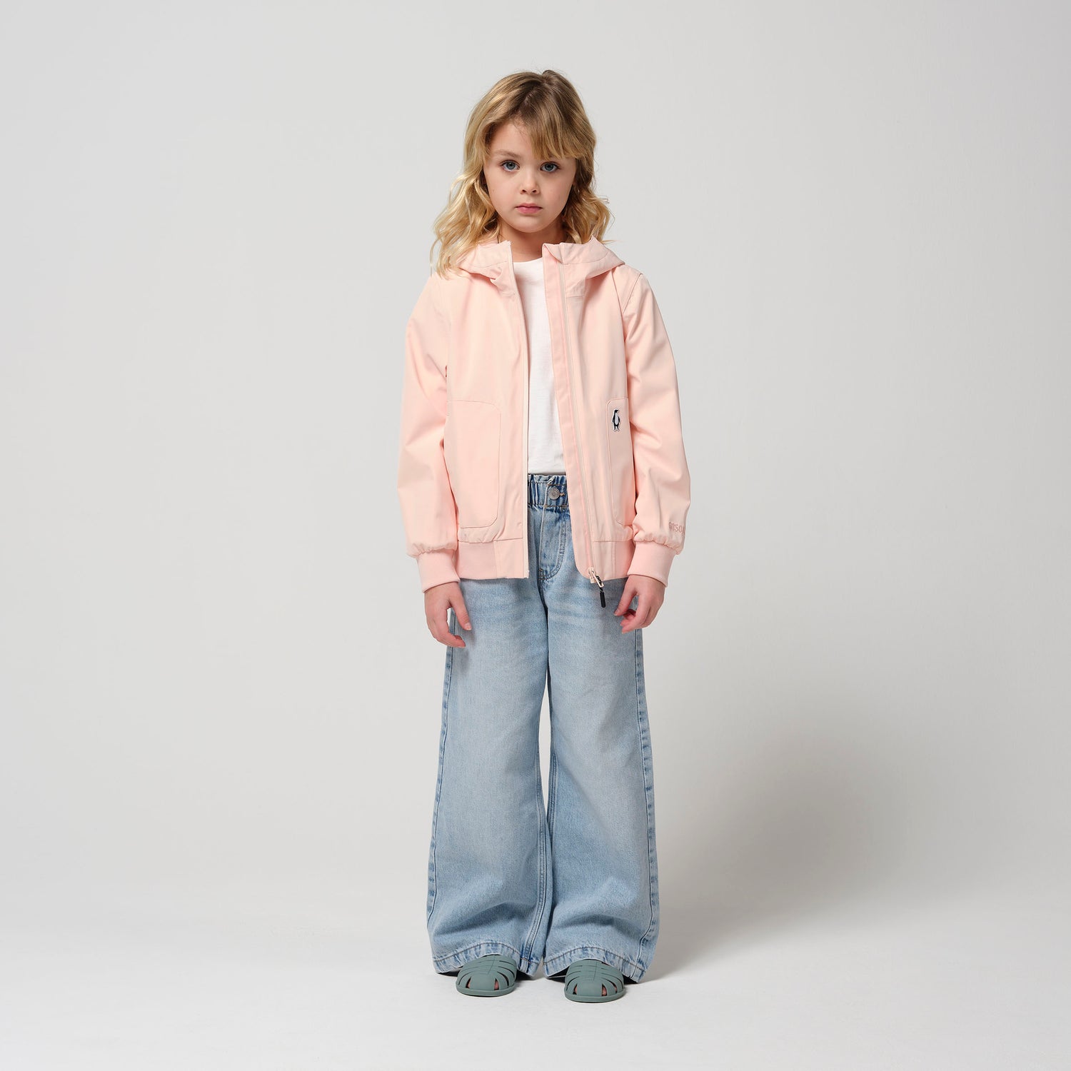 BLUE BIRD | pearl blush pink