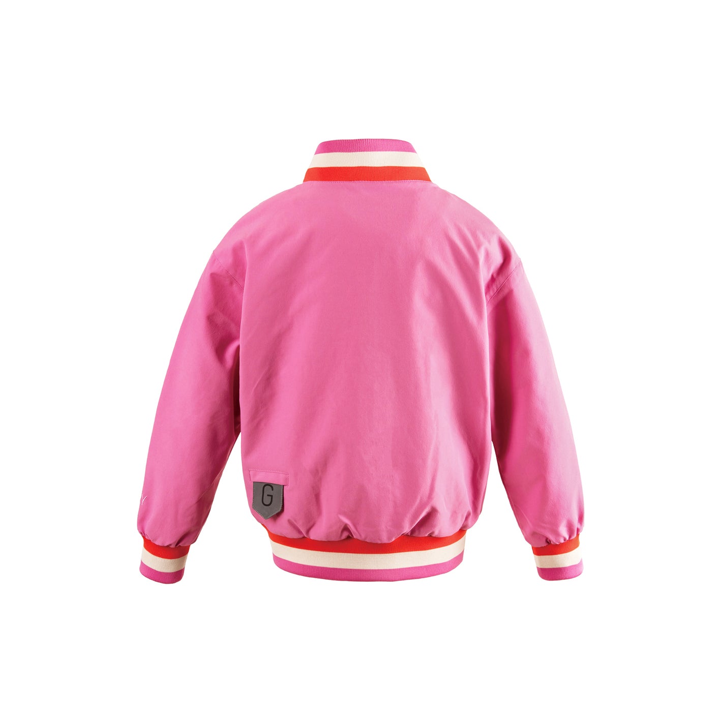 Kid wearing GOSOAKY CATFISH WISH Water Repellent Jacket color wild orchid pink - from Outerwear collection of Spring / Summer 2026