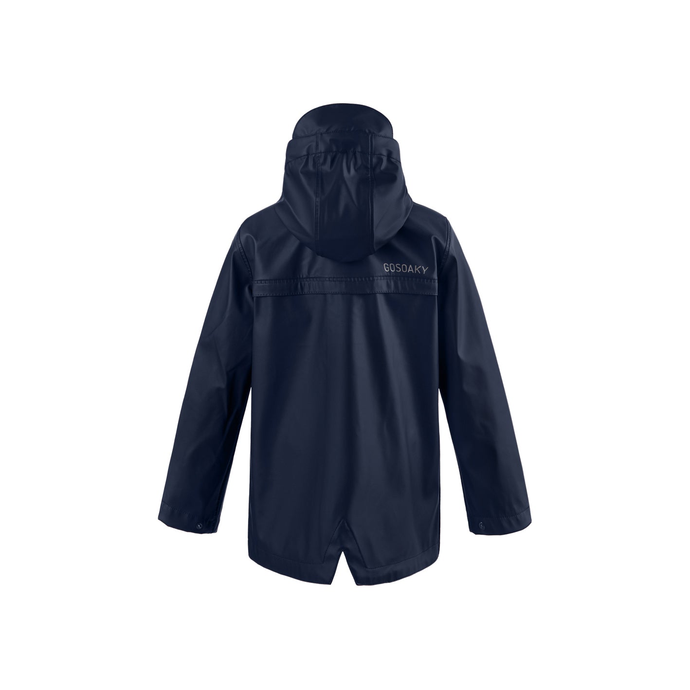 Kid wearing GOSOAKY ELEPHANT MAN Raincoat color sky captain blue - from Rainwear collection of Spring / Summer 2026