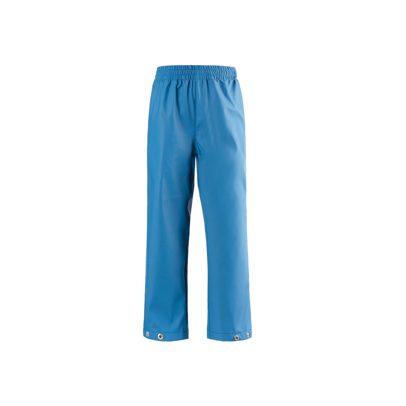 Kid wearing GOSOAKY HIDDEN DRAGON Unlined Rainpants color belize blue - from Rainwear collection of Spring / Summer 2026